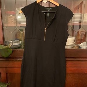 Ralph Lauren black dress. 6P